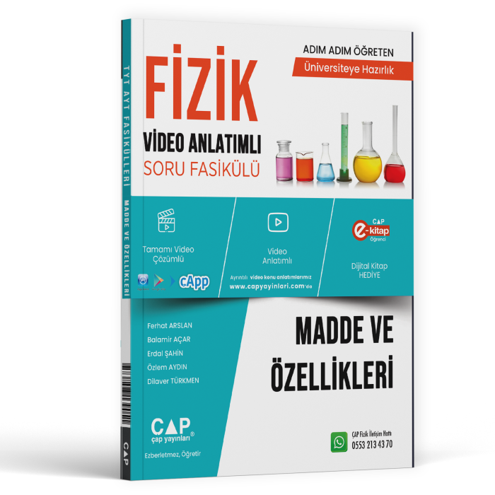 ÜNİV. HAZ FİZİK KA-SB MADDE VE ÖZELLİK - 2025-26